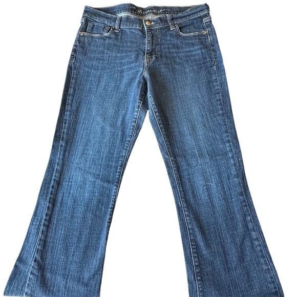 Old Navy Jeans Womens SweetHeart Flared Classic Rise Stretch 30” Inseam Size 10 - Picture 4 of 16